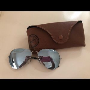 Aviator Mirror Ray Ban sunglasses